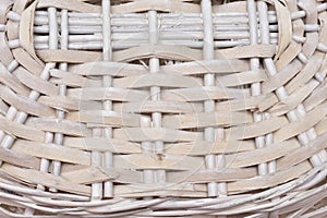 Pattern of wicker basket for background.