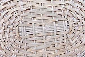 Pattern of wicker basket for background.