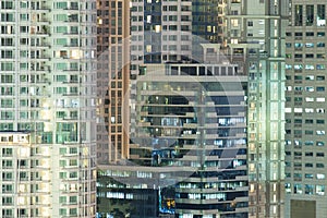 Pattern of Windows office buildings