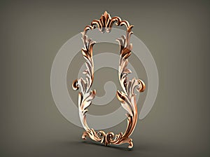 The pattern for the wording, logo, emblem,business,talisman,prediction,future,3d models,inspiration, decoration, work, ornament, r