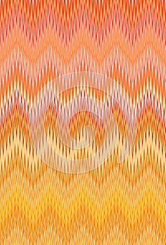 Pattern zigzag chevron orange background. backdrop