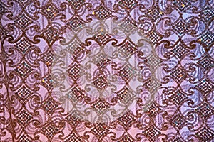 Patterned fabric-pink