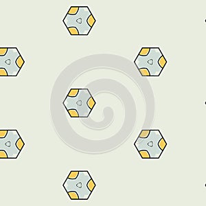 Patterned geometric background for wallpapers