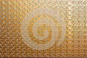 patterned gold contacts on a smartcard surface