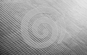 Patterned paving tiles, ceramic brick floor.