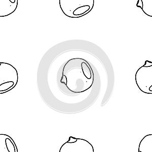 Patterns Chestnut. Seamless background vector