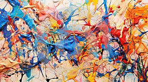 patterns crayon on wall