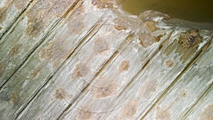 Patterns at dry lake in Owens valley, California