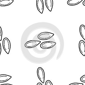 Patterns Linen. Seamless background vector