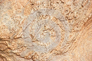 Patterns on natural brown stone