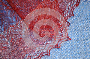 Patterns of the Orenburg downy shawl