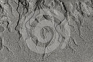 Patterns on sand