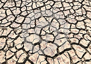 Patterns and textures cracked soil,Drought of the ground,Ideal for editing the map of the globe