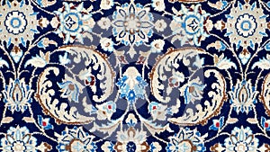 Patterns of typical Turkish carpet