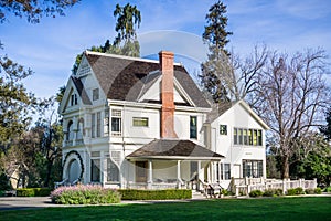 Patterson House on the grounds of Ardenwood Historic Farm