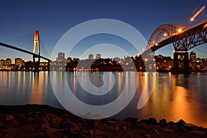 Pattullo Bridge and the Skybridge