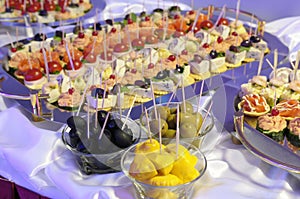 Pattypan, Olives and light snacks.