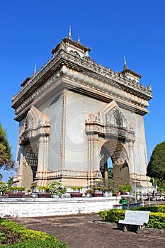 Patuxai, Landmark of Laos, Vientiane