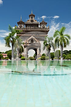 Patuxai in Vientiane