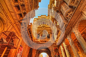 Patwon ki Haveli in Jaisalmer photo