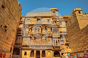 Patwon ki Haveli in Jaisalmer photo