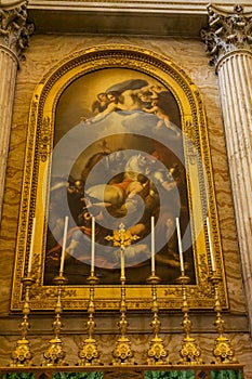 Paul Damascus Painting Papal Basilica Paul Beyond Walls Rome Italy