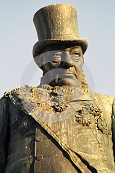 Paul Kruger`s statue, Pretoria, South African Republic