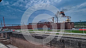 Paul r tregurgha navigates the soo locks