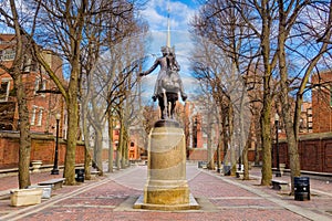 Paul Revere Monument Boston