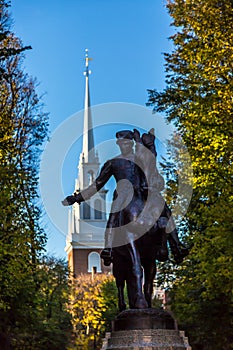 Paul Revere and Old North Church