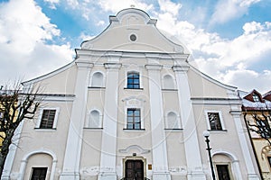 Pauline church in Kezmarok, Slovakia photo