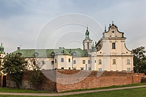 Pauline Church on the Rock in Krakow, Poland,