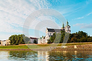 Pauline Church on the Rock in Krakow, Poland