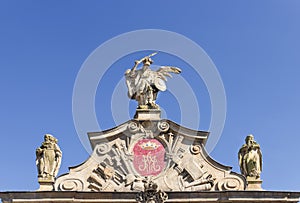 Pauline monastery in Poland. St. Mary`s Sanctuary in Czestochowa. Jasna Gora. Sculpture