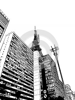 Paulista Avenue illustration