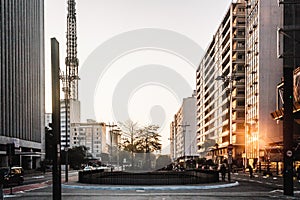 Paulista Avenue in Sao Paulo, Brazil