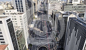 Avenida Paulista, Sao Paulo city, Brazil