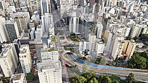 Avenida Paulista, Sao Paulo city, Brazil photo