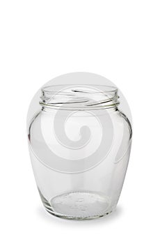 Paunchy Glass Jar photo