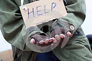 Pauper asking for help
