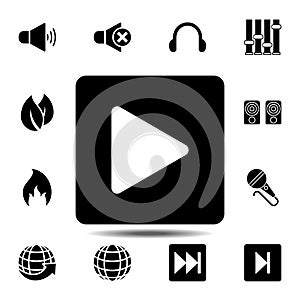 pause button icon. Simple glyph  element of web, minimalistic icons set for UI and UX, website or mobile application