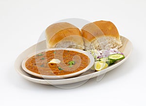 Pav Bhaji is a Indian Traditional Popular Street Fast Food