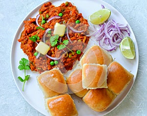 Pav Bhaji-Marathi cuisine photo