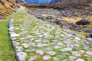 Paved Incan Road