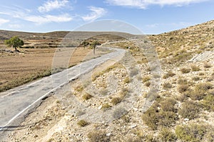 Concreto carreteras en montanoso Área de ibérico sistema 