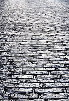 Paved street photo