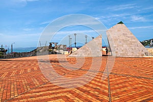 paved walkway area at Wellington