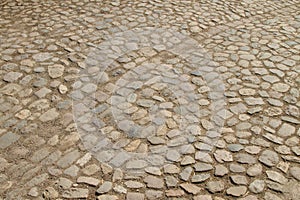 Pavement at the ecomusee in Alsace