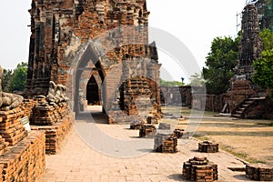 Pavements in Ayutthaya