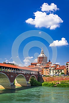 Pavia, Ponte Coperto - Lombardy in Northern Italy photo